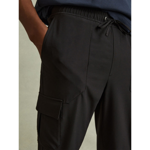 REISS HOLD Elasticated Cargo Trousers